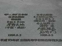 香川県立丸亀競技場で誕生した日本記録